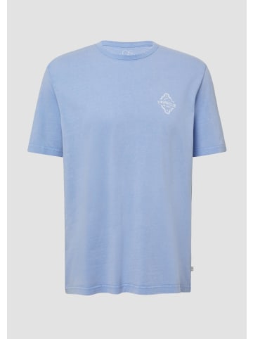 QS T-Shirt in 53D0_himmelblau