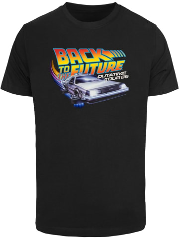 Merchcode T-Shirt "Outatime 85 Tee" in Schwarz