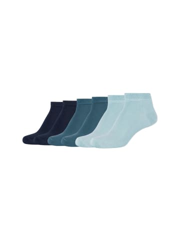 camano Sneakersocken 6er Pack silky touch in starlight blue