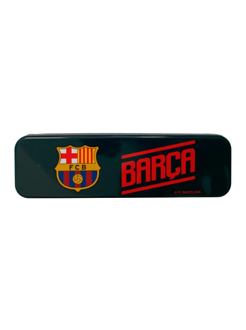 FC Barcelona Schreibset mit Metalletui, Skizzenblock und Buntstiften