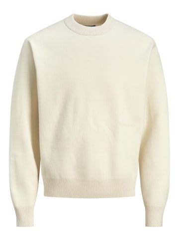Jack & Jones Strickpullover in Sea Salt