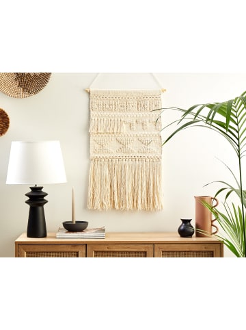 Beliani Wandbehang KAMOKE in Beige - (W) 51 x (H) 103 x (L) 1 cm