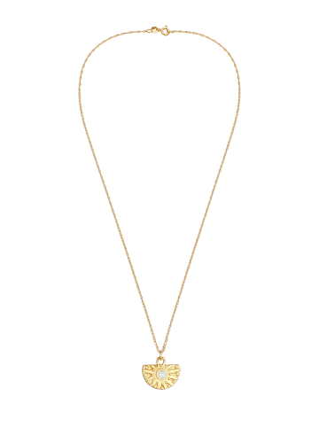 Elli Halskette 925 Sterling Silber Ornament in Gold