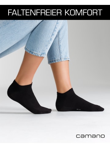 camano Sneakersocken 10er Pack light grey melange