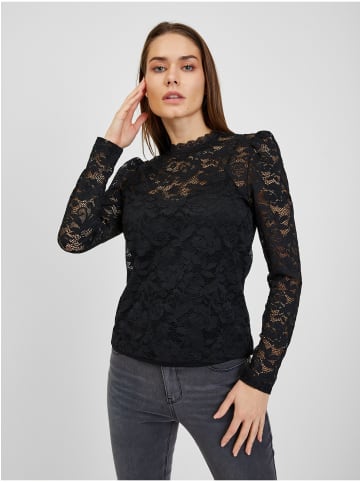 orsay Langarmshirt in Schwarz