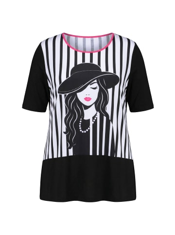 MIAMODA Shirt in schwarz