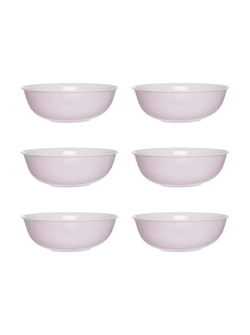 Ritzenhoff & Breker 6er Set Bowlschalen Doppio ø 18.0 cm in Rosé