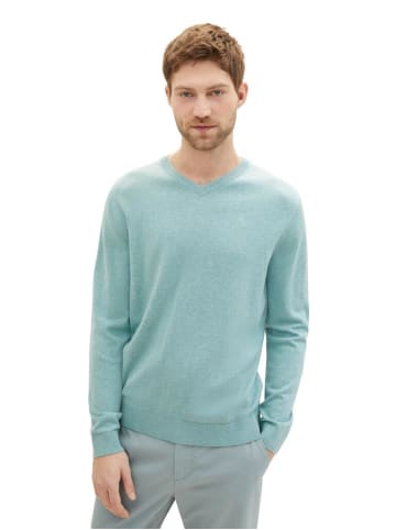 Tom Tailor Pullover in soft mint melange