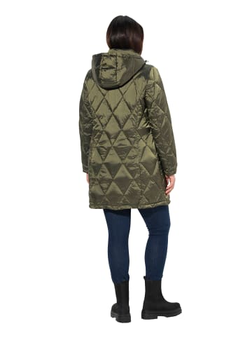 Ulla Popken Funktionsjacke in flaschen grün