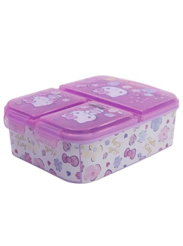 Hello Kitty Kinder Brotdose Lunchbox mit 3 Fächern & tollem Design