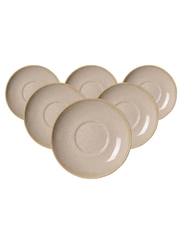 Ritzenhoff & Breker 6er Set Kaffeeuntertassen Sahara in ø 14,5 cm in Creme
