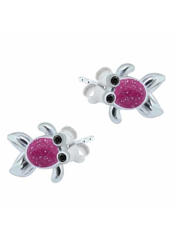 schmuck23 Silber Ohrringe 925 Fisch 0,7 cm x 0,8 cm