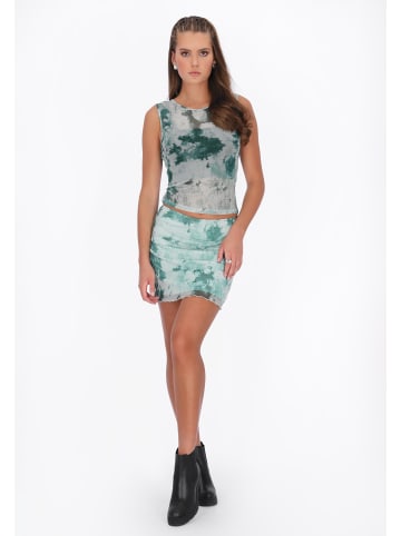 myMo ROCKS Women Top in green multicolor