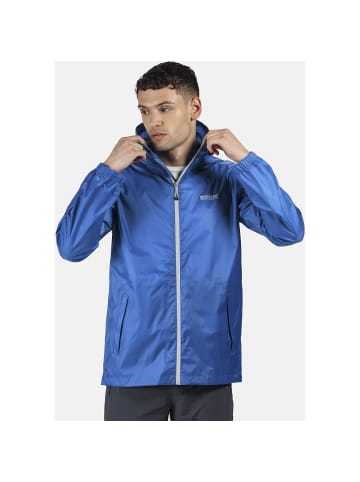 Regatta Regenjacke Pack-It in Royal Blau