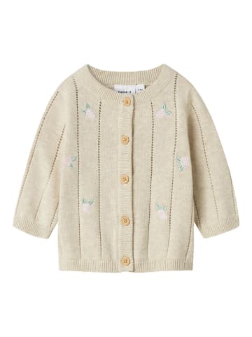 name it Strickjacke in Peyote Melange