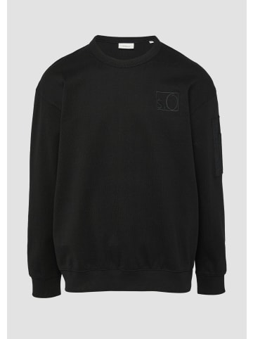 s.Oliver Sweatshirt in 9999_schwarz