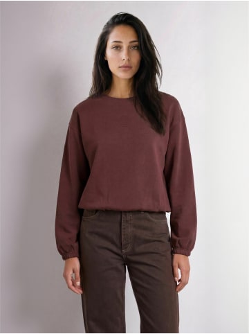 Levete Room Pullover LR-NUKA in 4108 - BITTER CHOCOLATE