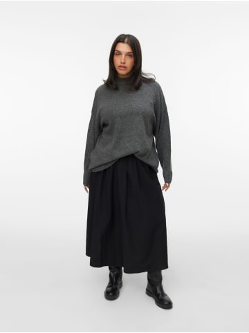Vero Moda Strickpullover in Medium Grey Melange