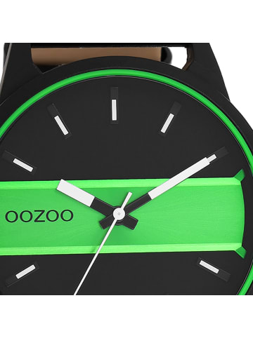 Oozoo Armbanduhr Oozoo Timepieces forest grün extra groß (ca. 48mm)