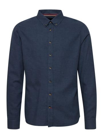 BLEND Weiches Freizeithemd Denim Knopf Shirt Einfarbig BH Bugley in Blau