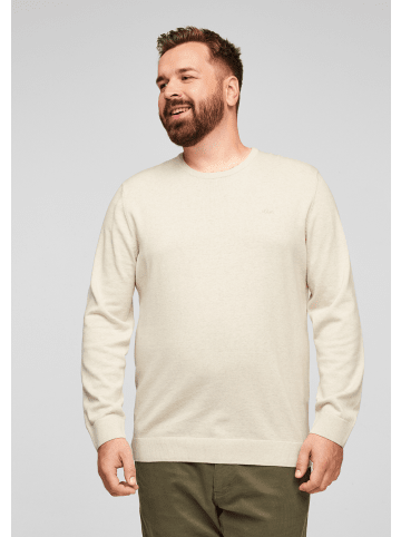 s.Oliver Pullover langarm in Creme