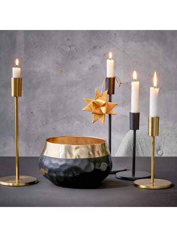 Butlers Kerzenhalter HIGHLIGHT 4er-Set in Gold