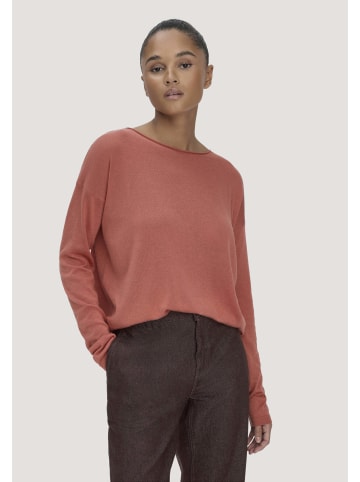 Hessnatur Strick Pullover in pfirsichrot