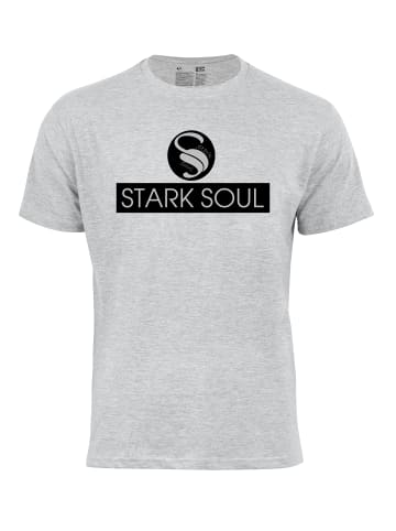 Stark Soul® T-Shirt "STARK SOUL" Logo in Grau