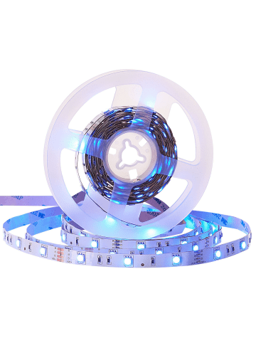 Beliani LED Lichtstreifen KIKORI in Weiß - (W) 500 x (H) 0.1 x (L) 500 cm