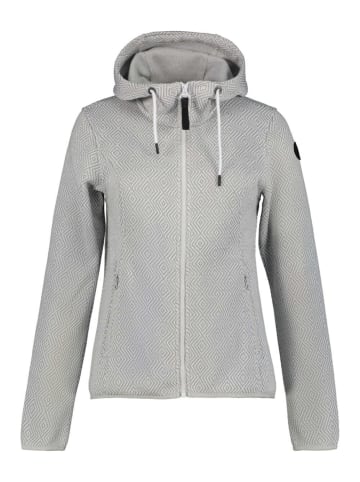 Icepeak Fleece-Kapuzenjacke ICEPEAK AUEN in Grau