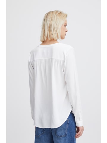 ICHI Langarm-Bluse IHMAIN Regular fit in Cloud Dancer