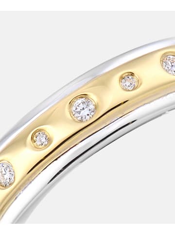 Diamant L'éternel Eternity-Ring aus 375 Gelbgold mit 0.08 Karat Diamant