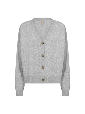 soyaconcept Strickjacke SC-NICOLINE 2 in 99470 MED. GREY MELANGE