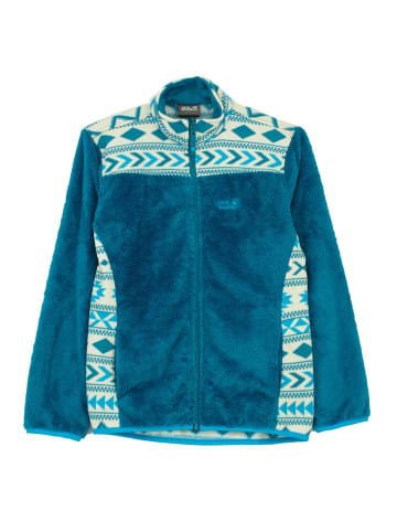 Jack Wolfskin Jacke Hazelton Fleece in Blau