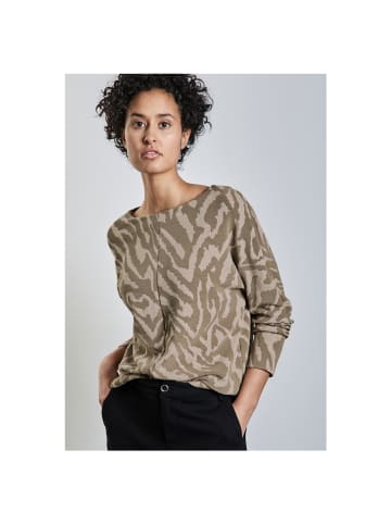 Street One Sweatshirt in honey sand