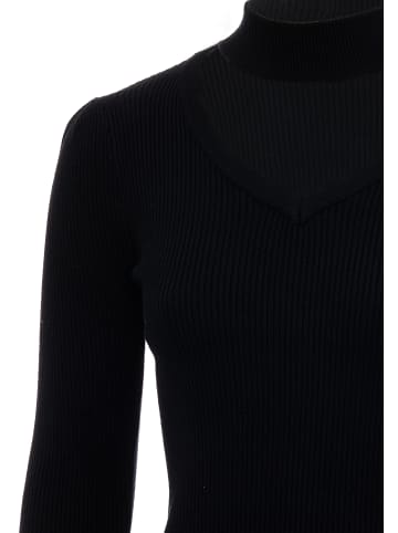 leo selection Damen Strickpullover in Schwarz