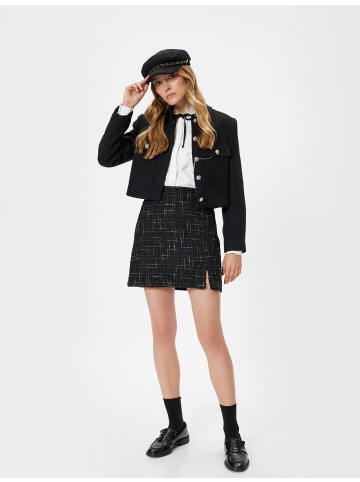 KOTON Rock in Schwarz Karomuster