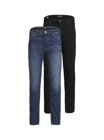 Jack & Jones Jack & Jones Jeans Glenn Original lange Hose in Black Denim BlueDenim