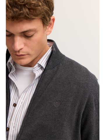 Bugatti Strickjacke in 280-dunkelgrau