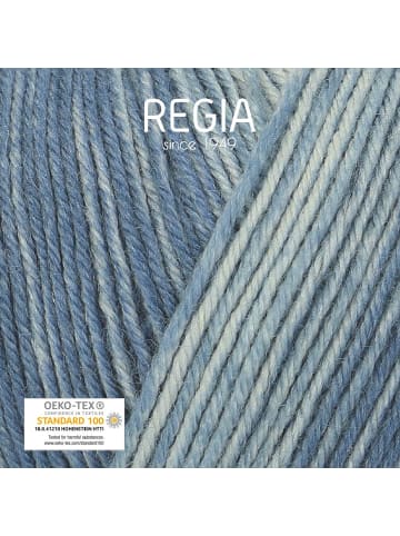 Regia Handstrickgarne Premium Silk Color, 100g in Teal