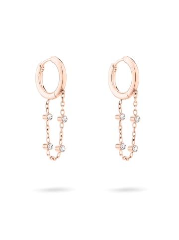Tamaris Ohrringe Tiny Tubes in roségold