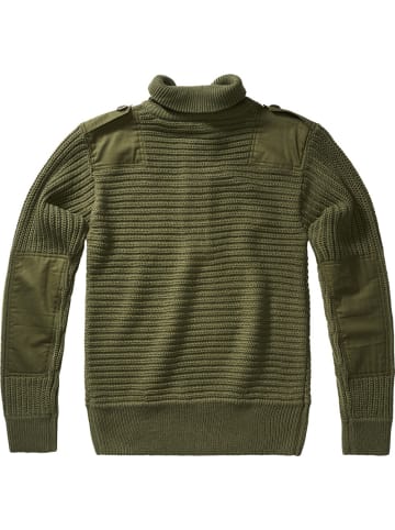 Brandit Pullover "Alpine Pullover" in Grün