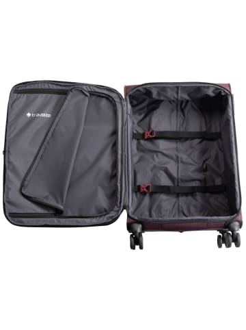 travelite Trolley Viia 4w Trolley M in Frühlingsrose