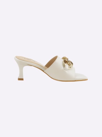 Heine Pantolette in weiß