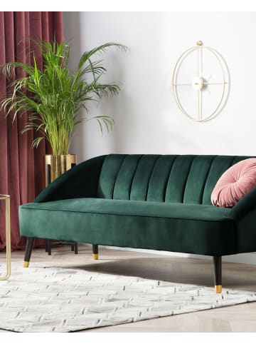 Beliani Kurzflor AGACLI in Grau - (W) 160 x (H) 1 x (L) 230 cm