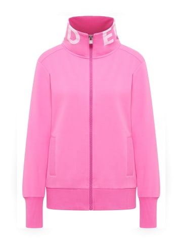 ELBSAND Zip-Jacke mit Stehkragen Alvis in Magenta Sky
