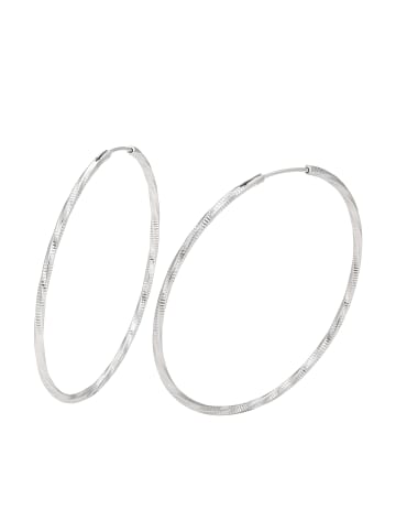 faina Women Hoop Earrings in Silver