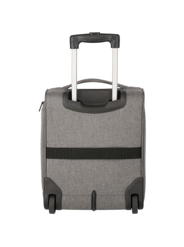 travelite Cabin Underseater - 2-Rollen-Kabinentrolley XS 43 cm (petrol) in grau