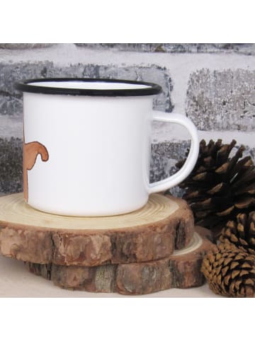 Mr. & Mrs. Panda Kaffeebecher Katze Wasserglas ohne Spruch in Weiß