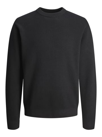 Jack & Jones Strickpullover in Black Beauty